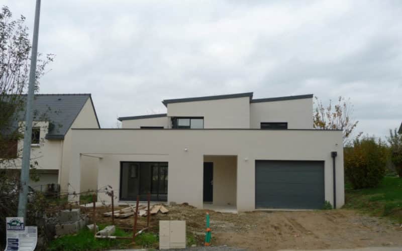 Construction de maison moderne sur Vern-sur-seiche