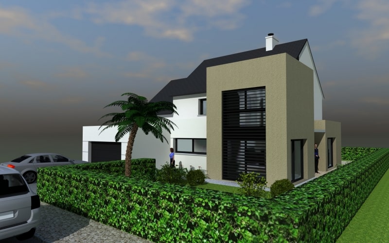 Maison Contemporaine avec du caractère (2)