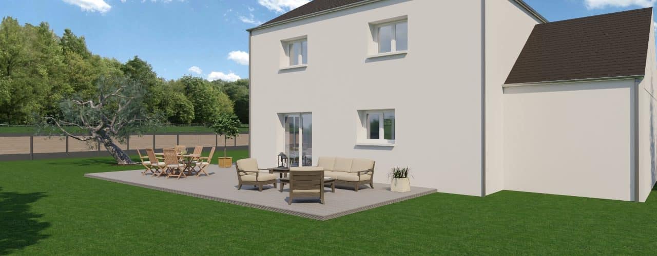 Programme Terrain + Maison Bourg-des-comptes