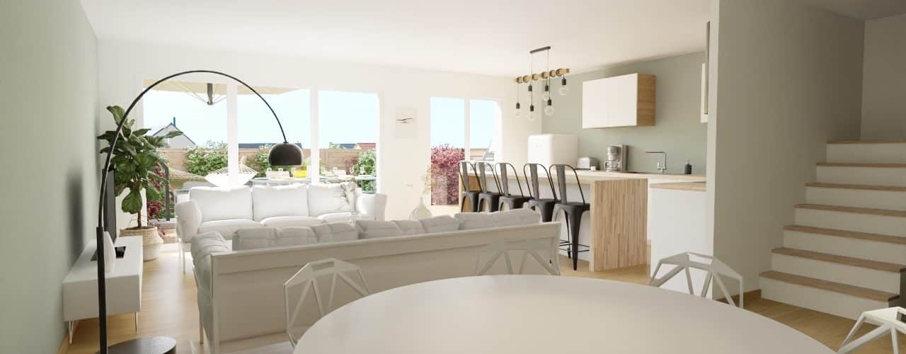 Programme Terrain + Maison Montreuil-le-gast