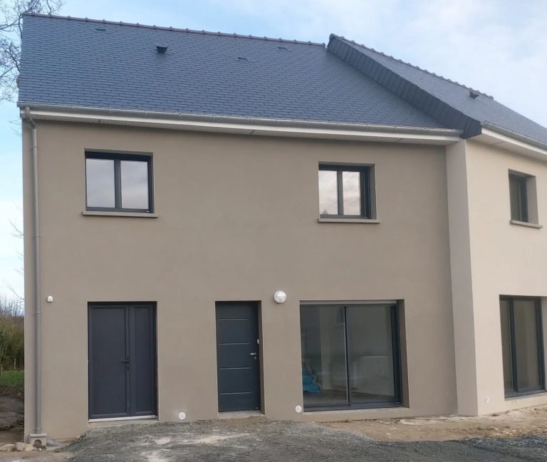 Réalisation Maison jumelée à étage