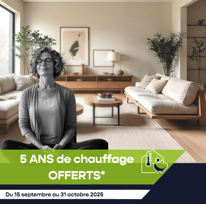 5 ans de chauffage offerts
