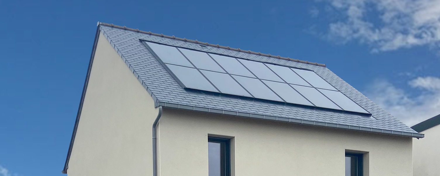Panneau solaire sur notre maisons de Chavagne