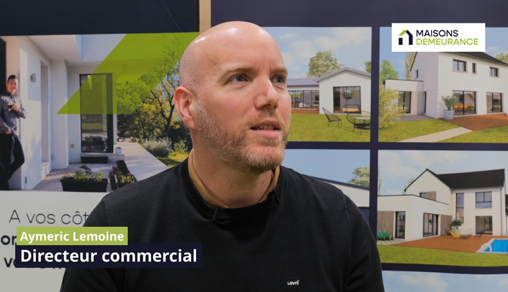 Aymeric Lemoine au salon de l'Habitat de Rennes
