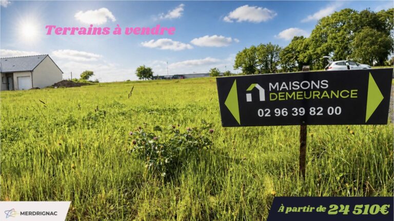 Terrains constructibles Merdrignac