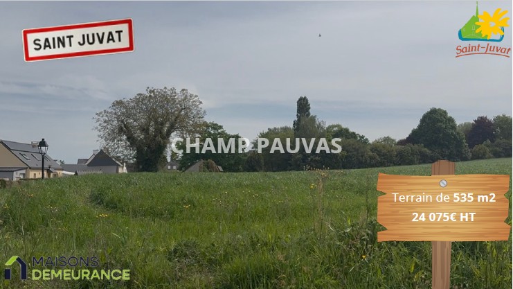 Terrain constructible Saint-Juvat