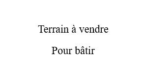 Terrain constructible Gauciel