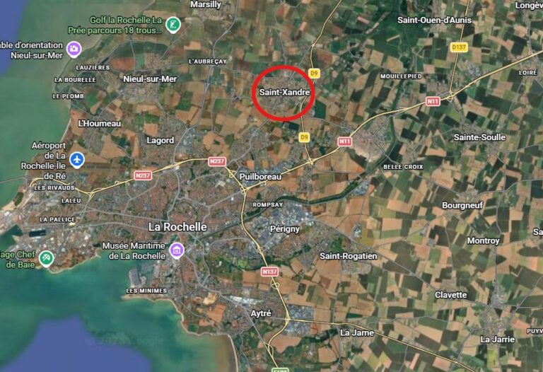 Terrain constructible Saint-Xandre