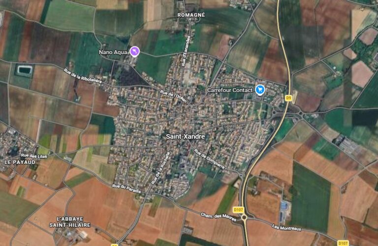 Terrain constructible Saint-Xandre
